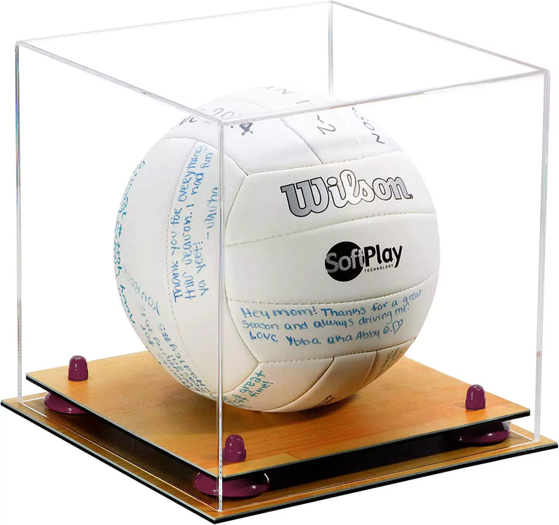 Acrylic Volleyball Display Case For Sale On Better Display Cases