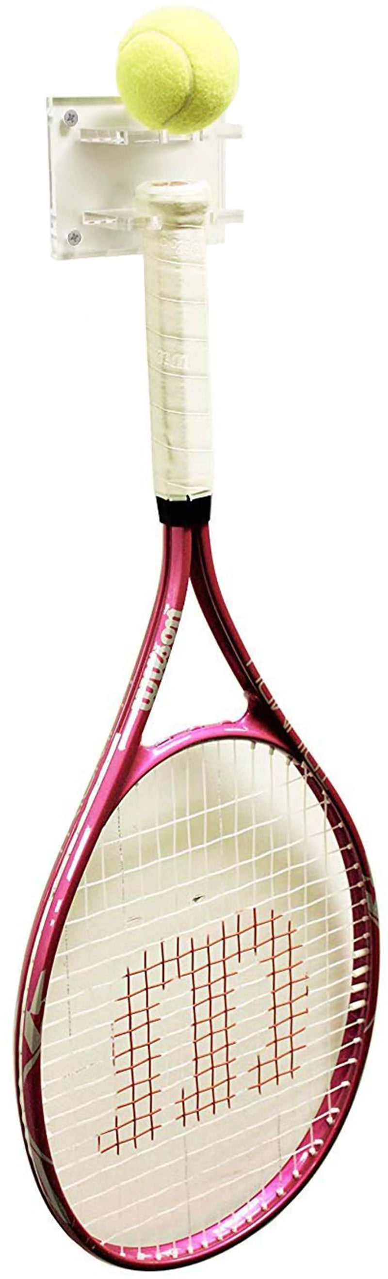 Tennis racket wall mount for sale on better display cases