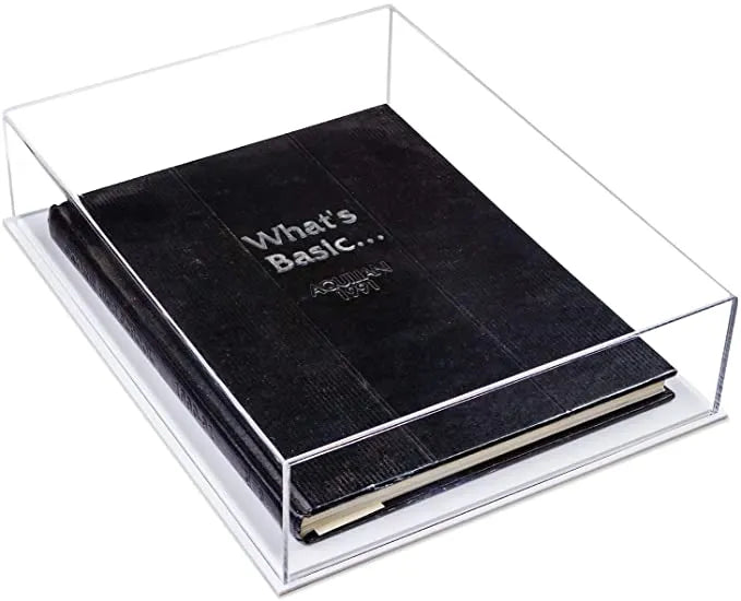 acrylic book display case for sale at better display cases