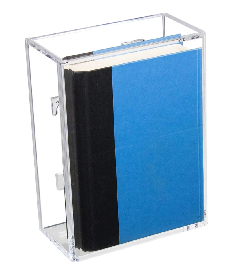 acrylic book display case for sale at better display cases