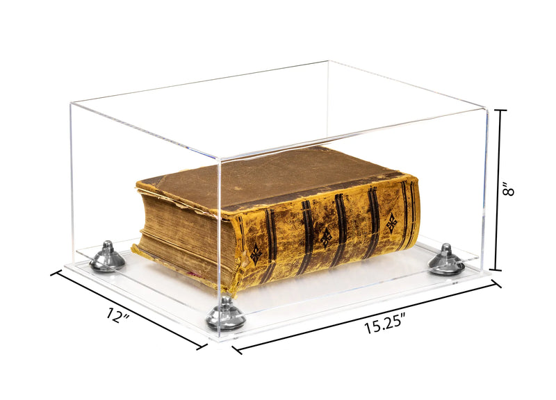 acrylic book display case for sale on Better Display Cases