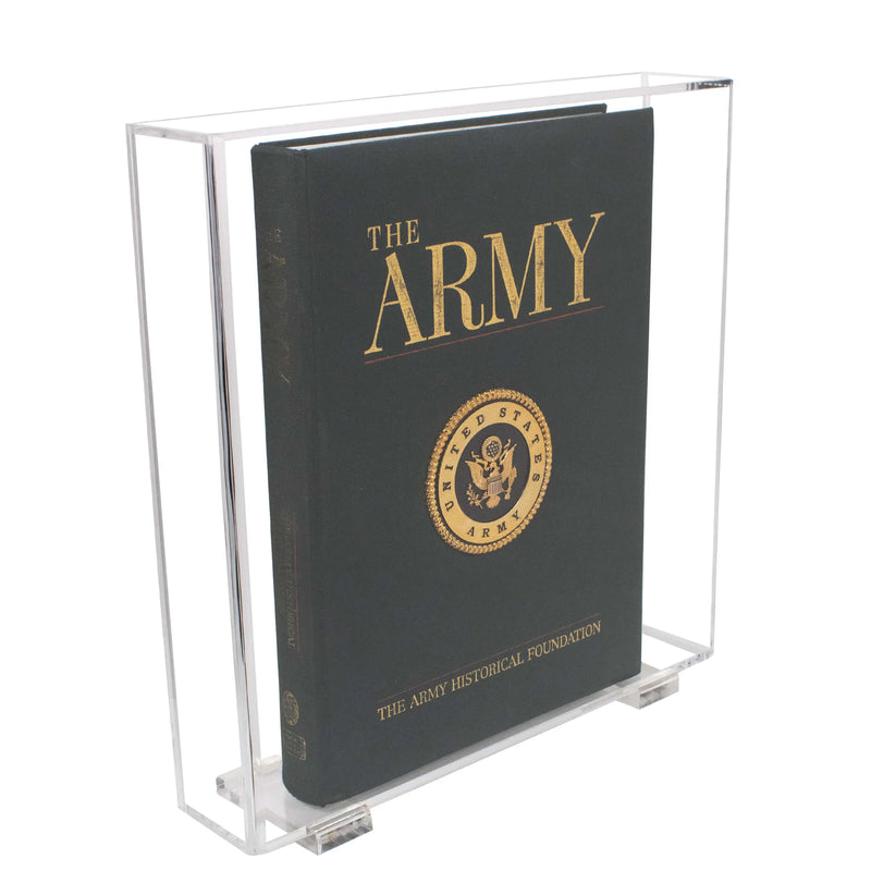 acrylic book display case for sale at better display cases