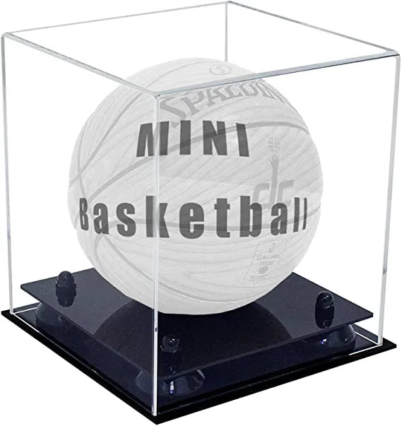 Acrylic Full Size Basketball Display Case for sale on Better Display Cases