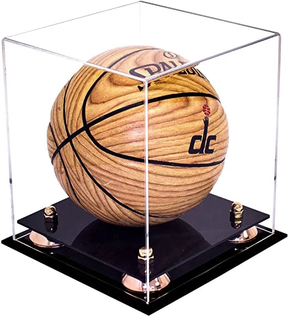 Acrylic Full Size Basketball Display Case for sale on Better Display Cases