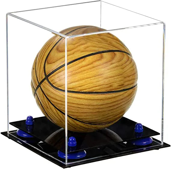 Acrylic Full Size Basketball Display Case for sale on Better Display Cases