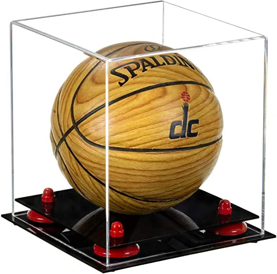 Acrylic Full Size Basketball Display Case for sale on Better Display Cases