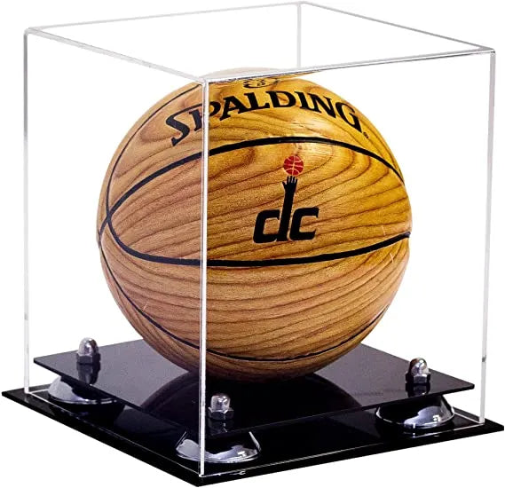 Acrylic Full Size Basketball Display Case for sale on Better Display Cases