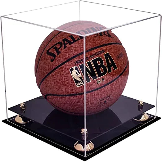 Acrylic Full Size Basketball Display Case for sale on Better Display Cases