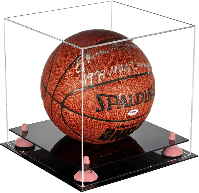 Acrylic Full Size Basketball Display Case for sale on Better Display Cases