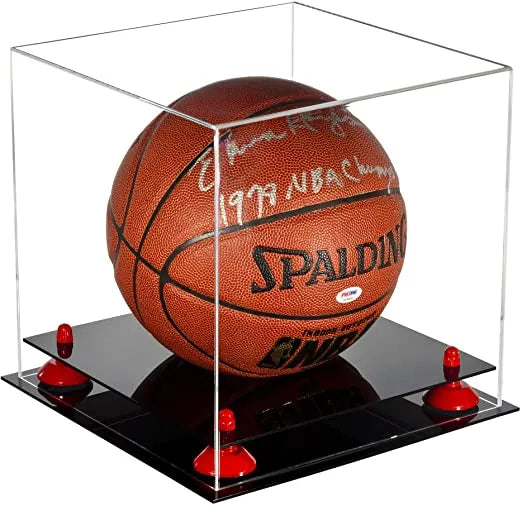 Acrylic Full Size Basketball Display Case for sale on Better Display Cases