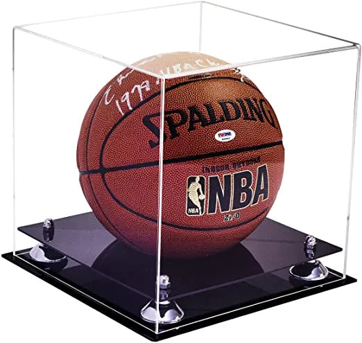 Acrylic Full Size Basketball Display Case for sale on Better Display Cases