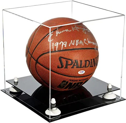 Acrylic Full Size Basketball Display Case for sale on Better Display Cases