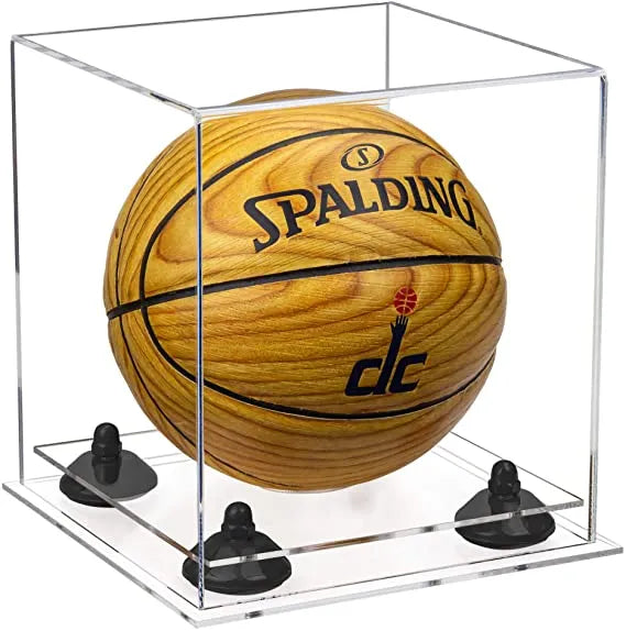 Acrylic Full Size Basketball Display Case for sale on Better Display Cases