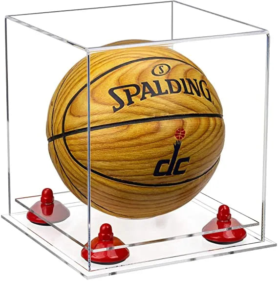 Acrylic Full Size Basketball Display Case for sale on Better Display Cases