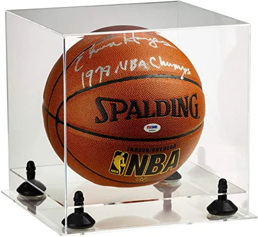 Acrylic Full Size Basketball Display Case for sale on Better Display Cases