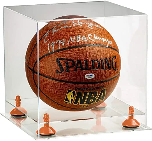 Acrylic Full Size Basketball Display Case for sale on Better Display Cases