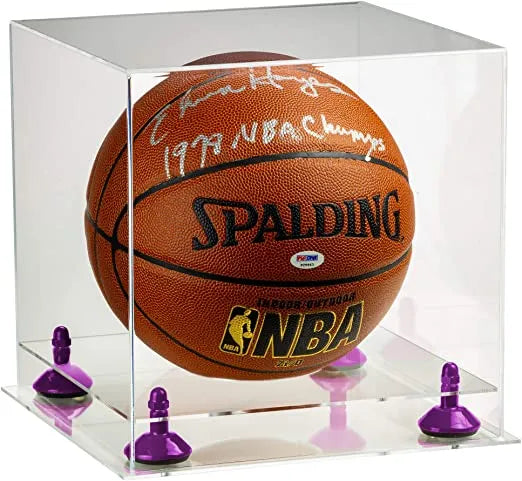 Acrylic Full Size Basketball Display Case for sale on Better Display Cases