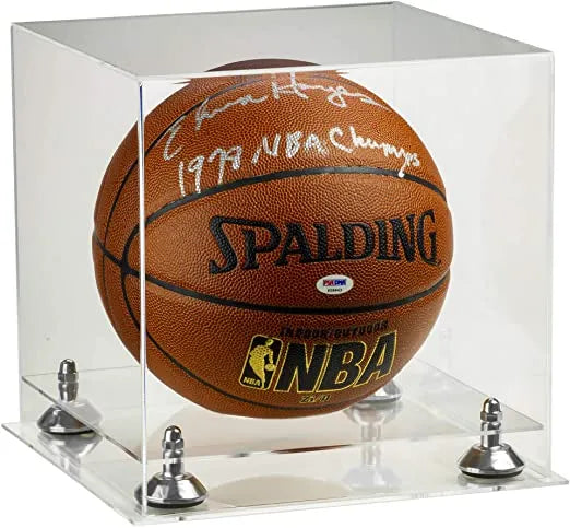 Acrylic Full Size Basketball Display Case for sale on Better Display Cases