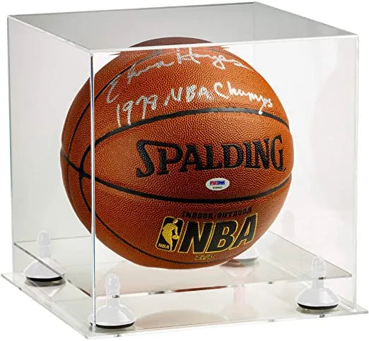 Acrylic Full Size Basketball Display Case for sale on Better Display Cases