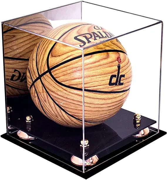 Acrylic Full Size Basketball Display Case for sale on Better Display Cases