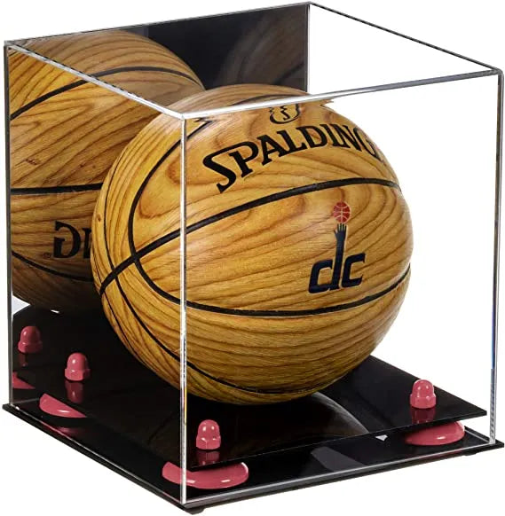 Acrylic Full Size Basketball Display Case for sale on Better Display Cases