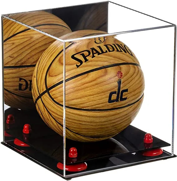 Acrylic Full Size Basketball Display Case for sale on Better Display Cases