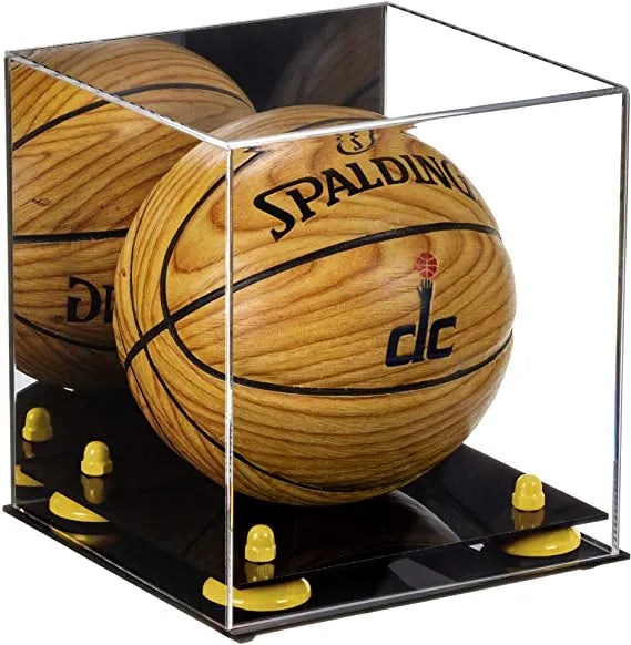 Acrylic Full Size Basketball Display Case for sale on Better Display Cases