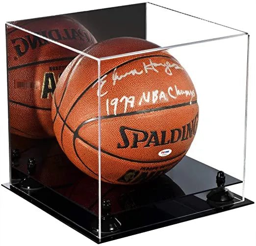 Acrylic Full Size Basketball Display Case for sale on Better Display Cases