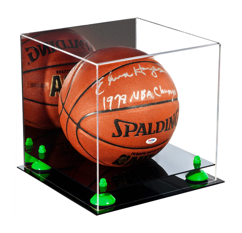 Acrylic Full Size Basketball Display Case for sale on Better Display Cases