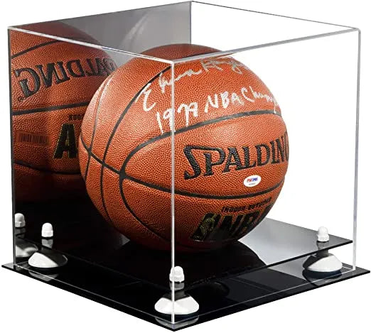 Acrylic Full Size Basketball Display Case for sale on Better Display Cases