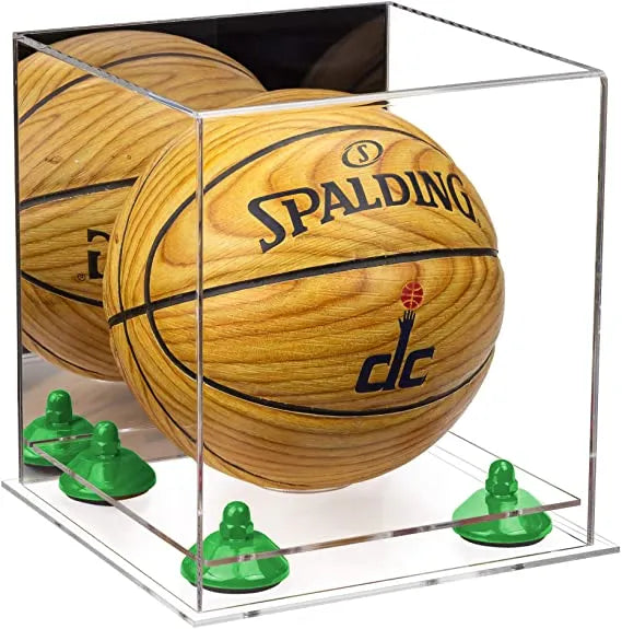 Acrylic Full Size Basketball Display Case for sale on Better Display Cases