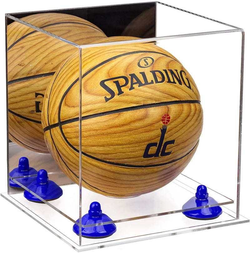 Acrylic Full Size Basketball Display Case for sale on Better Display Cases