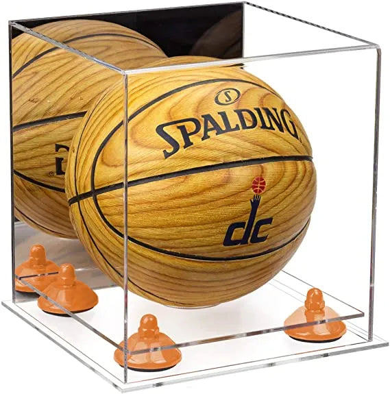 Acrylic Full Size Basketball Display Case for sale on Better Display Cases