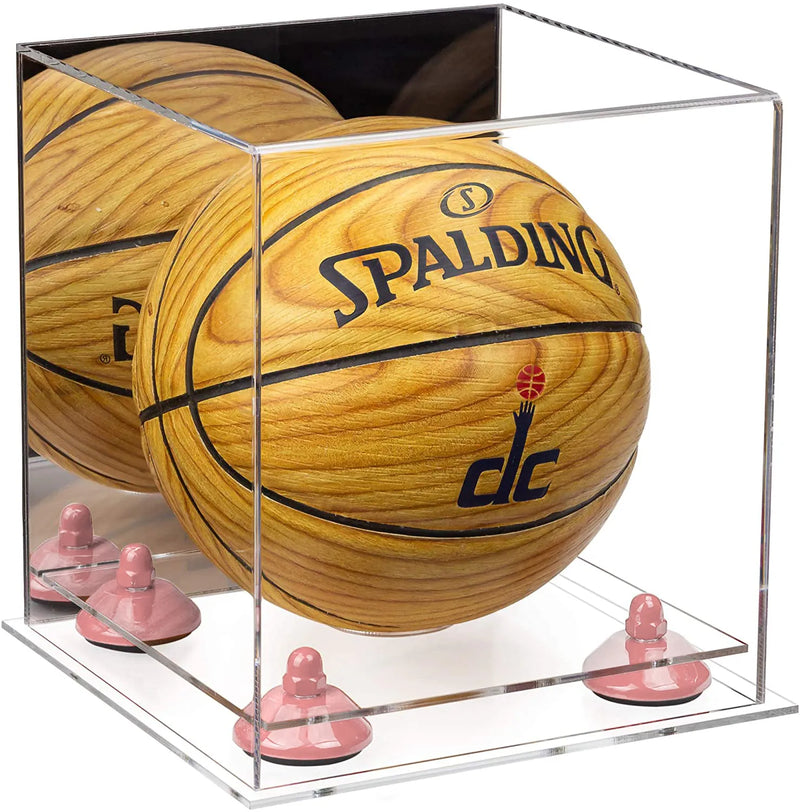 Acrylic Full Size Basketball Display Case for sale on Better Display Cases