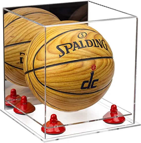 Acrylic Full Size Basketball Display Case for sale on Better Display Cases