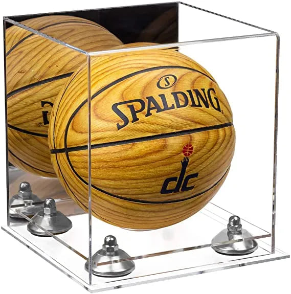 Acrylic Full Size Basketball Display Case for sale on Better Display Cases