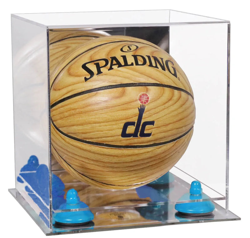 Acrylic Full Size Basketball Display Case for sale on Better Display Cases