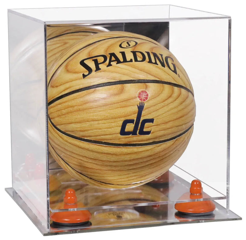 Acrylic Full Size Basketball Display Case for sale on Better Display Cases