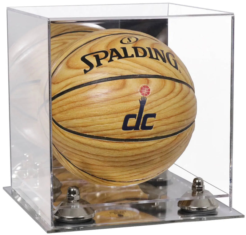 Acrylic Full Size Basketball Display Case for sale on Better Display Cases