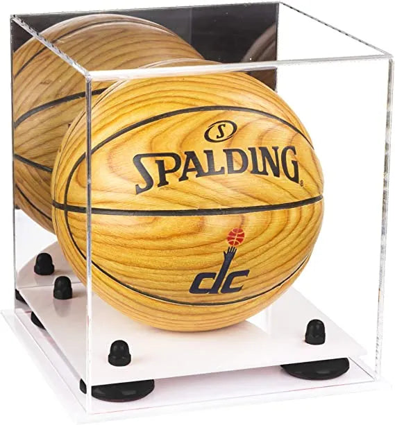 Acrylic Full Size Basketball Display Case for sale on Better Display Cases