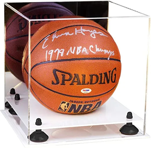 Acrylic Full Size Basketball Display Case for sale on Better Display Cases