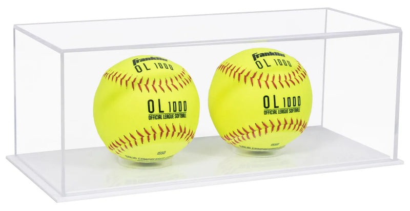 Acrylic Softball Display Case - Better Display Cases (V63/A116)