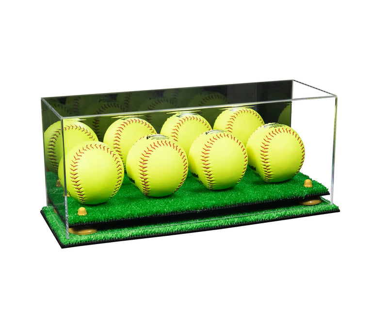 multiple softball display case for sale on Better Display Cases