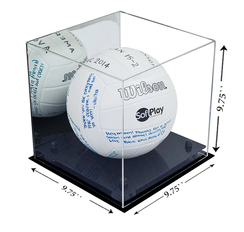 Acrylic Volleyball Display Case for sale on Better Display Cases