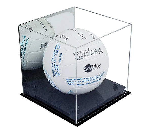 Acrylic Volleyball Display Case for sale on Better Display Cases