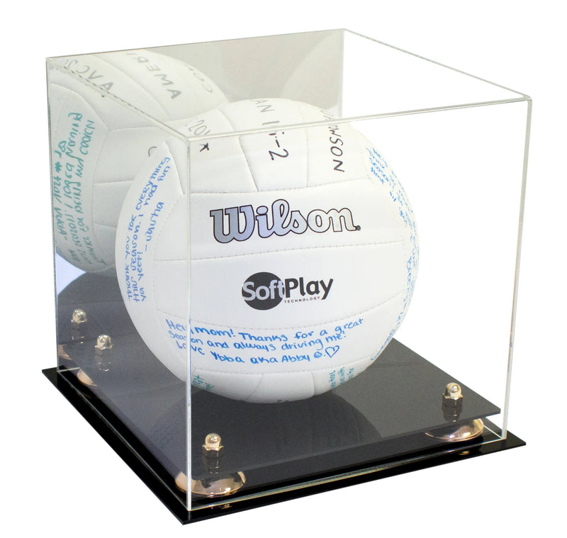 Acrylic Volleyball Display Case for sale on Better Display Cases