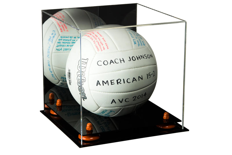 Acrylic Volleyball Display Case for sale on Better Display Cases