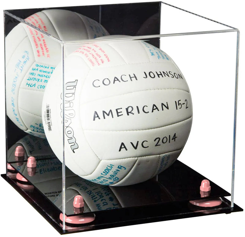 Acrylic Volleyball Display Case for sale on Better Display Cases