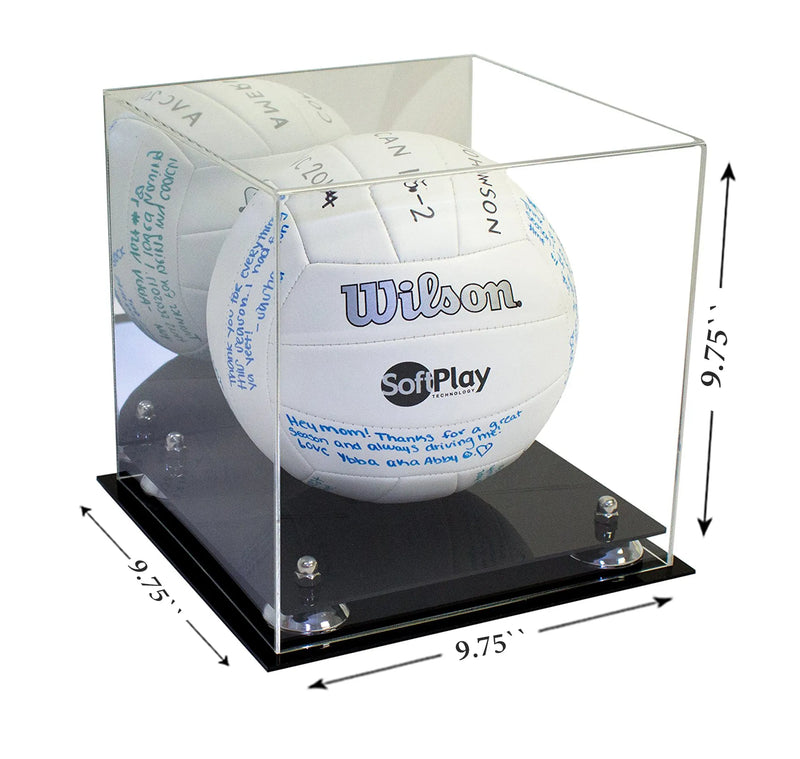 Acrylic Volleyball Display Case for sale on Better Display Cases