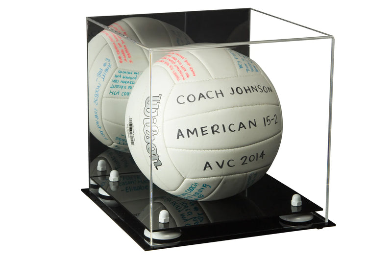 Acrylic Volleyball Display Case for sale on Better Display Cases